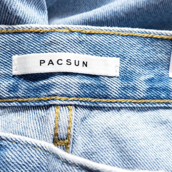 NEW PacSun Women’s Jeans Desert Indie Y2K Embroidered Cactus Floral High Rise 25 - Picture 11 of 11